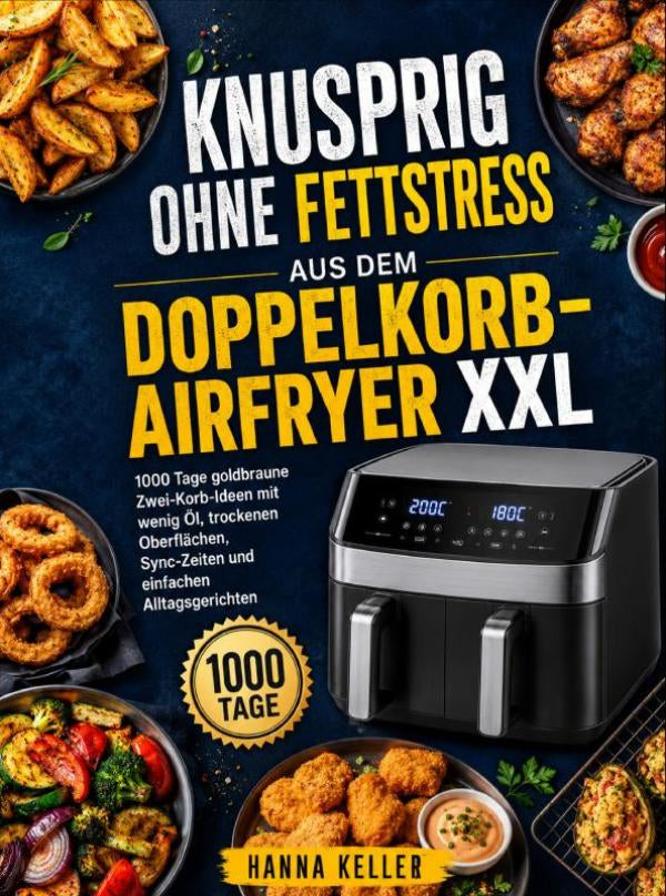 Knusprig-ohne-Fettstress-aus-dem-Doppelkorb-Airfryer-XXL-boek-cover-9789403857497