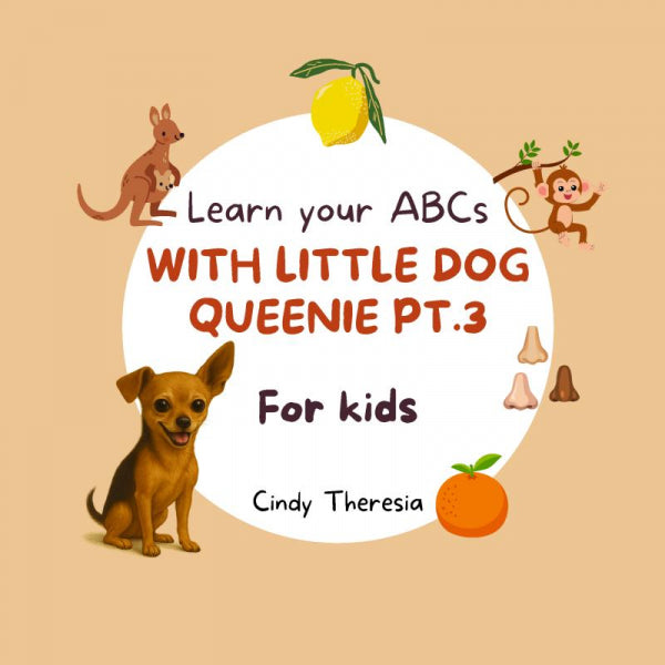 Learn-Your-ABCs-With-Little-Dog-Queenie-Pt-3-boek-cover-9789403822099