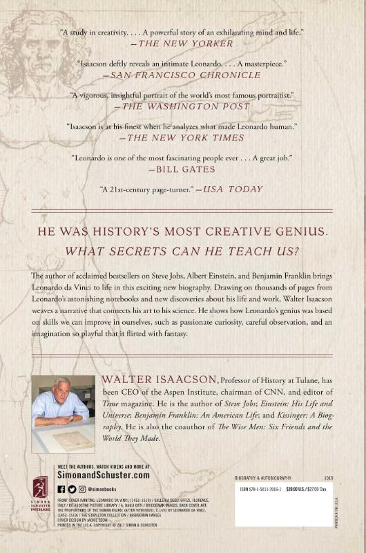 Leonardo-da-Vinci-flaptekst-9781501139161