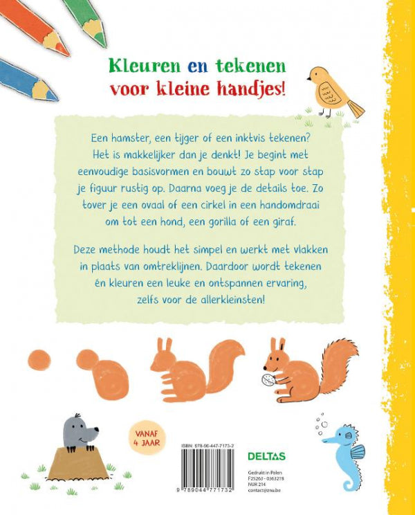 Mijn-eerste-tekenboek-Vrolijke-dieren-vanaf-4-jaar-flaptekst-9789044771732