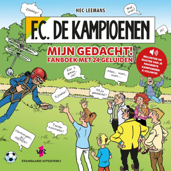 Mijn gedacht! Fanboek met 24 geluiden