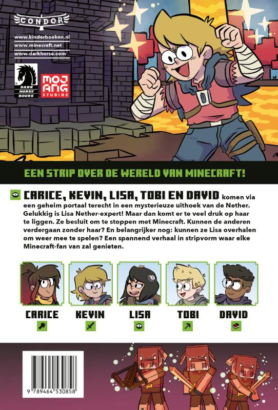 Minecraft-De-strip-3-flaptekst-9789464530858