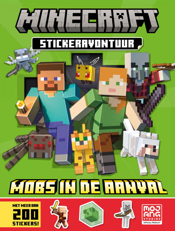 Minecraft-Mobs-in-de-aanval-stickeravontuur-boek-cover-9789402720785