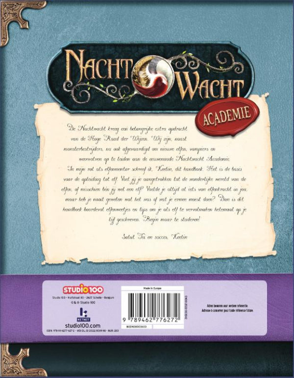 Nachtwacht-Nachtwacht-Academy-Het-Grote-Handboek-der-Elfen-flaptekst-9789462776272