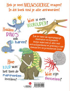 Nieuwsgierige-vragen-en-antwoorden-Dinosauriers-and-prehistorisch-leven-flaptekst-9789036645409
