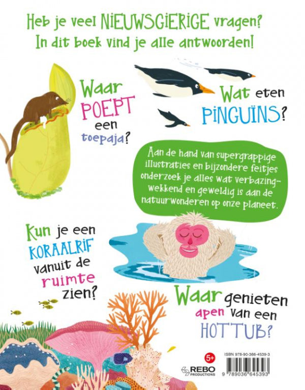 Nieuwsgierige-vragen-en-antwoorden-Natuurwonderen-flaptekst-9789036645393