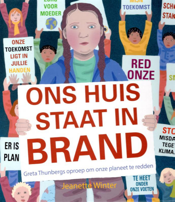 Ons huis staat in brand