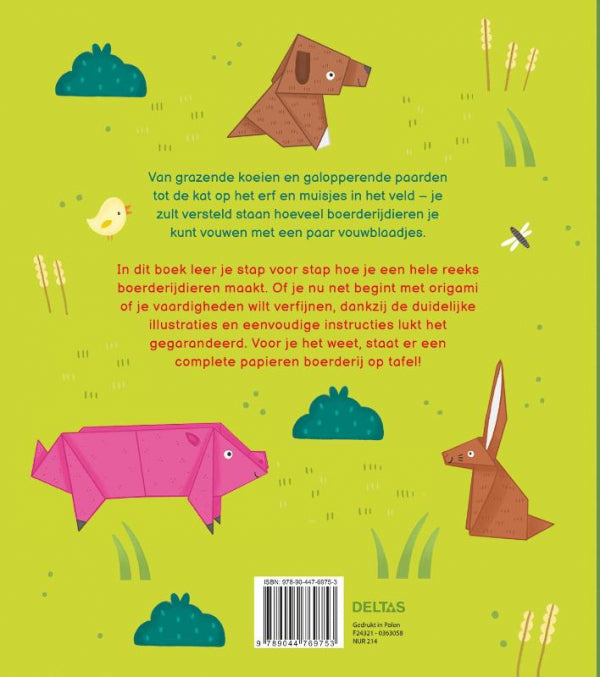 Origami-dieren-van-de-boerderij-flaptekst-9789044769753