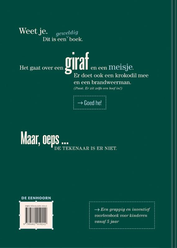 Over-de-giraf-die-en-hondje-wil-zijn-flaptekst-9789462919242