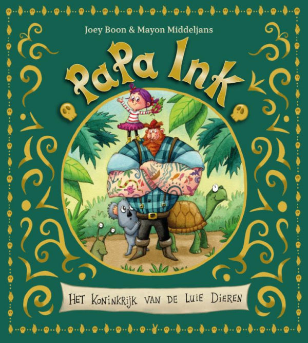 Papa-Ink-Het-Koninkrijk-van-de-Luie-Dieren-boek-cover-9789083272047