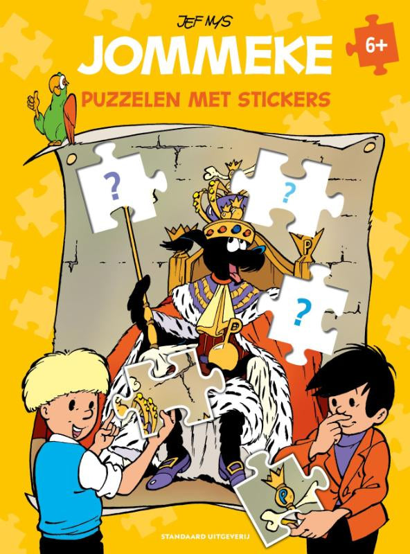 Puzzelen met stickers 6+