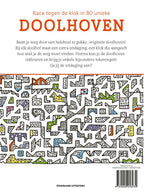 Race-tegen-de-klok-in-80-unieke-doolhoven-van-makkelijk-naar-moeilijk-flaptekst-9789002258930
