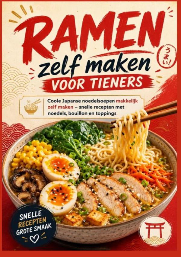 Ramen-zelf-maken-voor-tieners-Coole-Japanse-noedelsoepen-makkelijk-zelf-maken-snelle-recepten-met-noedels-bouillon-en-toppings-boek-cover-9789403902746