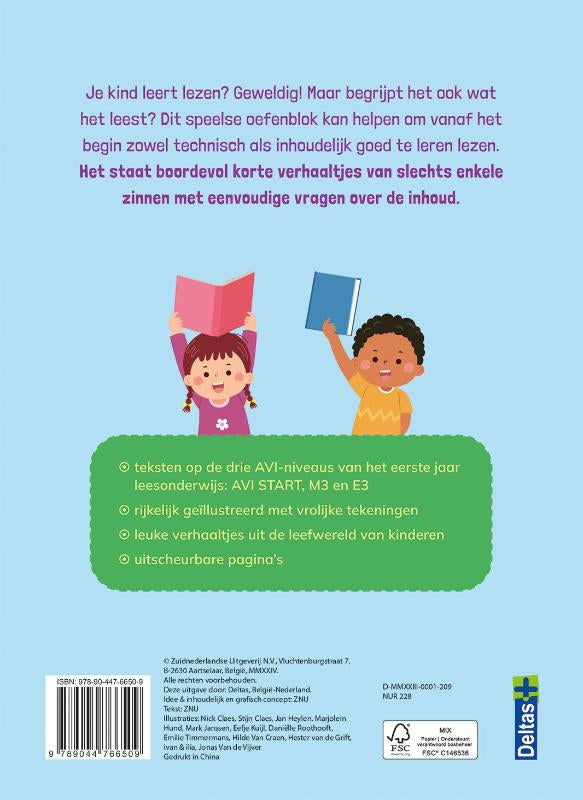 Reuzeleuk-oefenblok-begrijpend-lezen-1-ste-leerjaar-groep-3-flaptekst-9789044766509