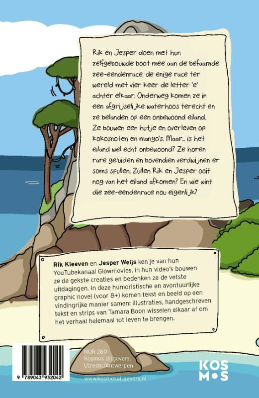 Rik-en-Jesper-overleven-op-een-onbewoond-eiland-flaptekst-9789043932042
