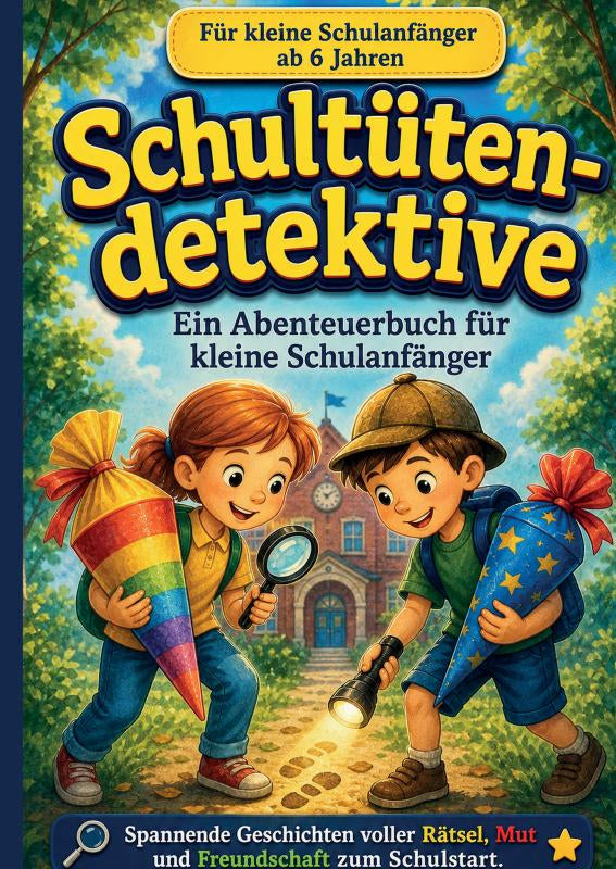 Schultütendetektive – Ein Abenteuerbuch für kleine Schulanfänger