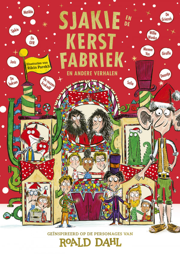 Sjakie en de kerstfabriek en andere verhalen