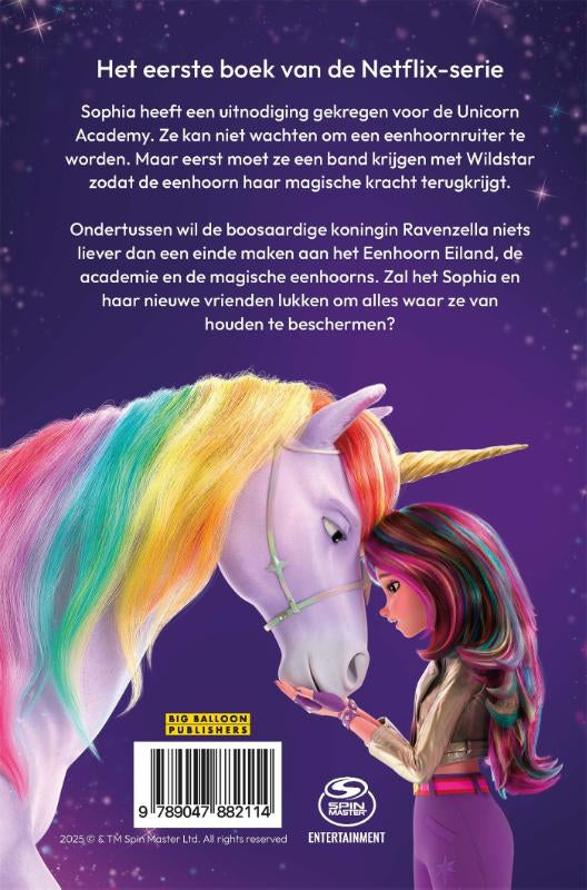 Sophia-s-uitnodiging-voor-de-Unicorn-Academy-flaptekst-9789047882114
