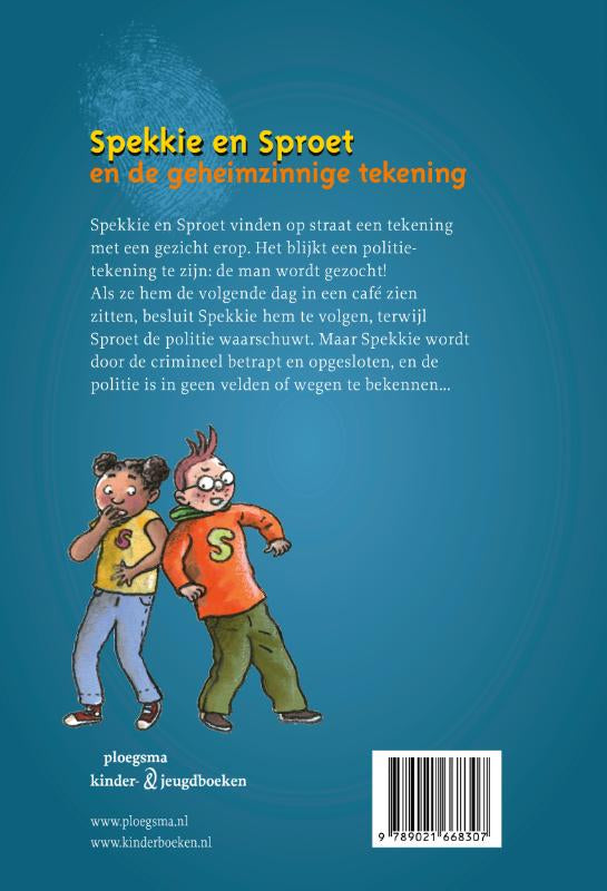 Spekkie-en-Sproet-en-de-geheimzinnige-tekening-flaptekst-9789021668307