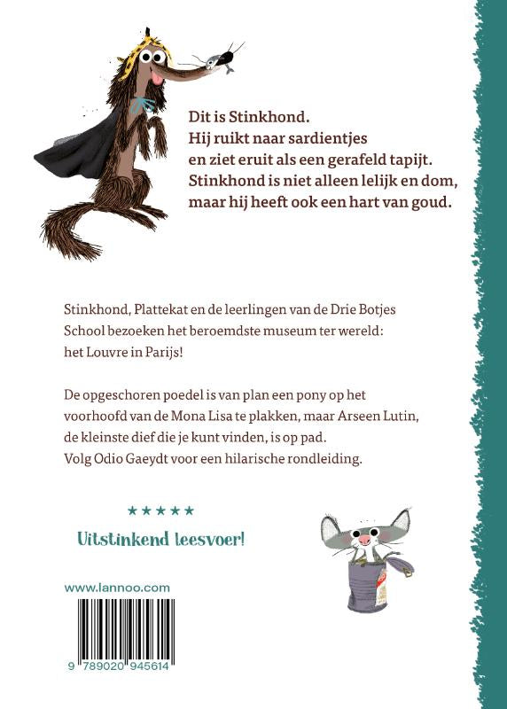 Stinkhond-in-het-museum-flaptekst-9789020945614
