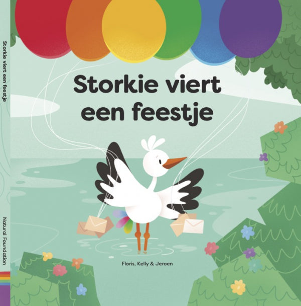 Storkie viert een feestje