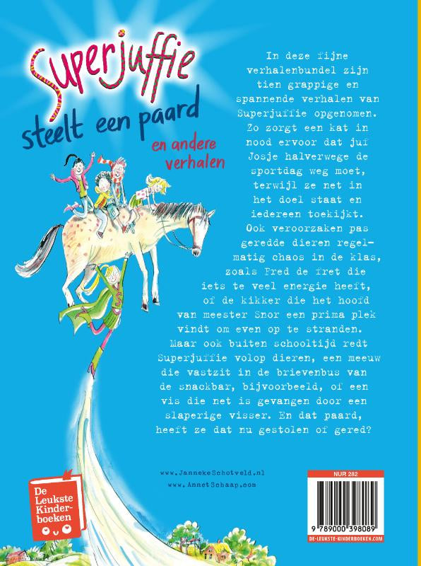 Superjuffie-steelt-een-paard-flaptekst-9789000398089