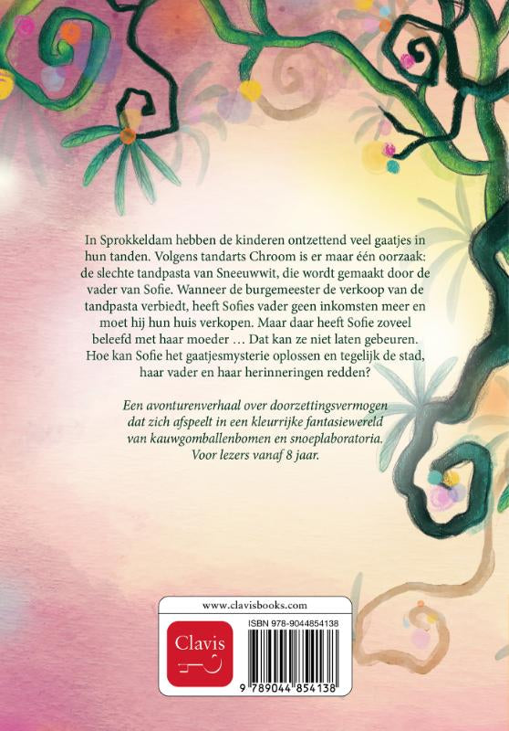 Tandarts-Chroom-en-de-kauwgomballenboom-flaptekst-9789044854138