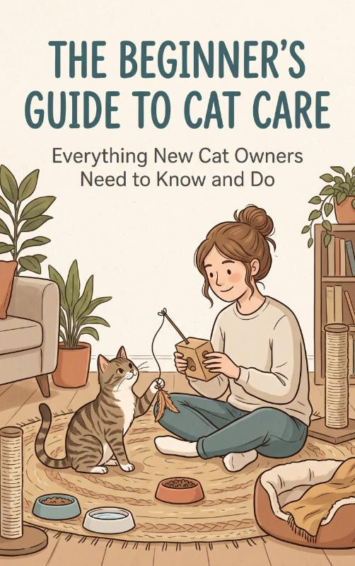The-Beginner-s-Guide-to-Cat-Care-boek-cover-9789465508412
