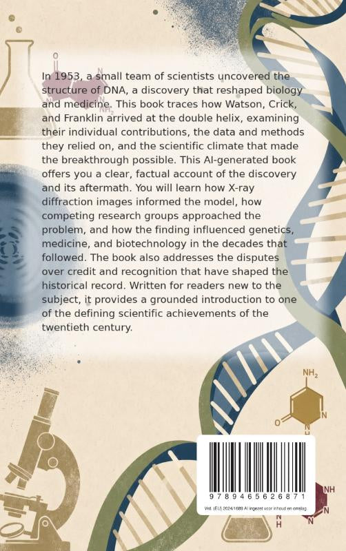 The-Discovery-of-DNA-and-What-It-Means-flaptekst-9789465626871