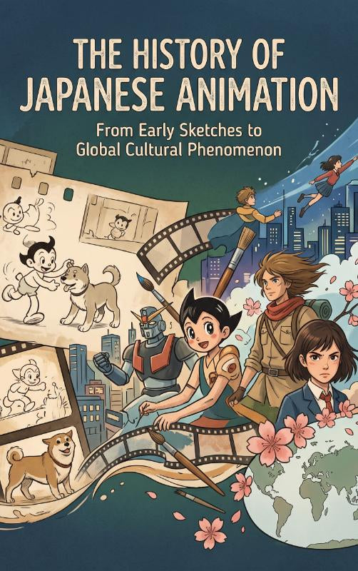 The-History-of-Japanese-Animation-boek-cover-9789465627540