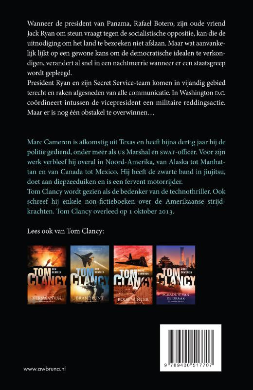 Tom-Clancy-Staatsgreep-flaptekst-9789400517707