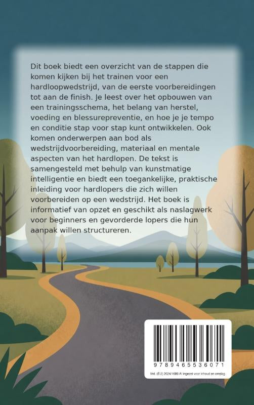 Trainen-voor-een-hardloopwedstrijd-flaptekst-9789465536071