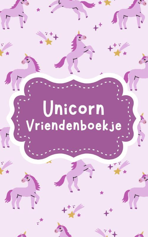 Unicorn Vriendenboekje Meisje