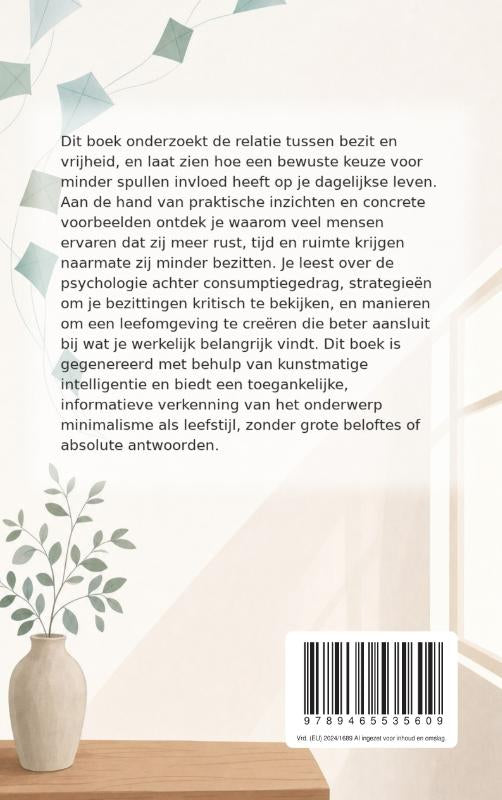 Vrijheid-door-minder-bezit-flaptekst-9789465535609