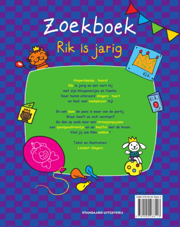 Zoekboek-Rik-is-jarig-flaptekst-9789002268113
