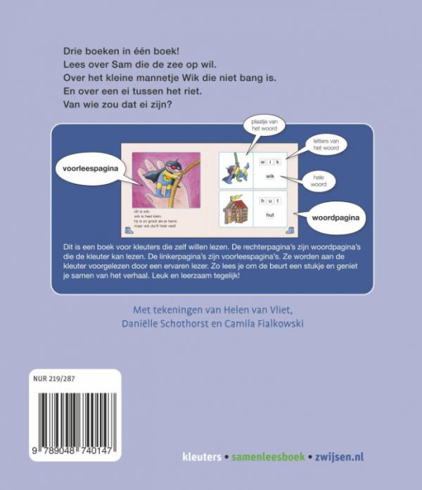 het-dikke-samenleesboek-van-sam-wik-en-ei-flaptekst-9789048740147