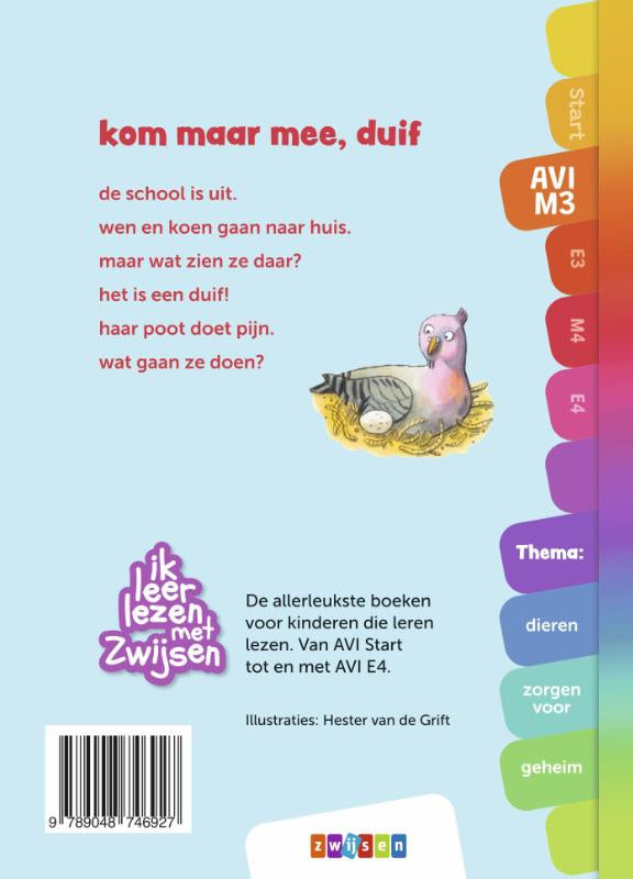 kom-maar-mee-duif-flaptekst-9789048746927